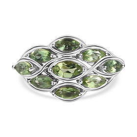 Natürlicher, grüner Apatit-Ring - 1,55 ct.