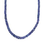 AAA Tansanit Halskette ca. 45 cm 585 Gold ca. 134,23 ct.