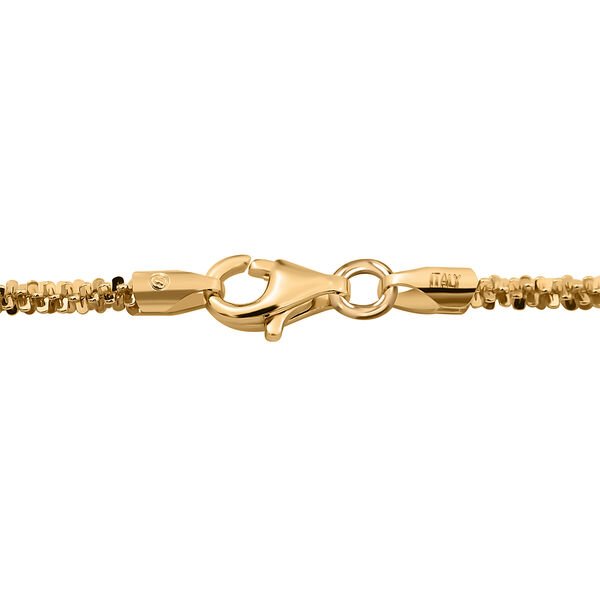 Kette, 60cm, 925 Silber vergoldet image number 4