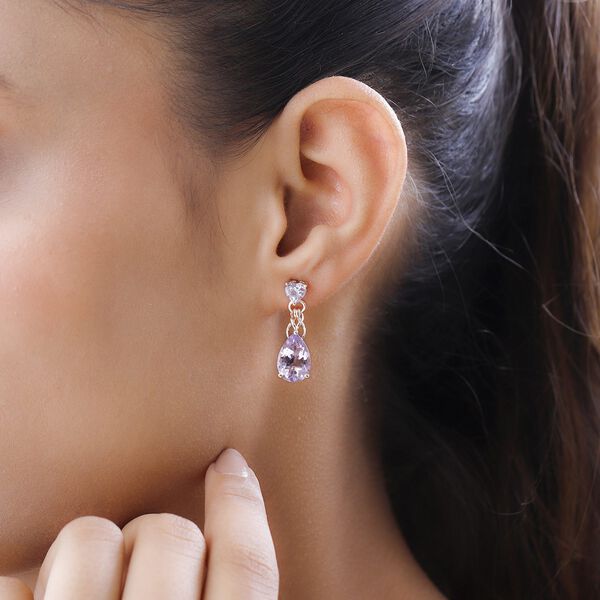 GP Amore Kollektion - Rose De France Amethyst-Ohrringe - 6.25 ct. image number 2