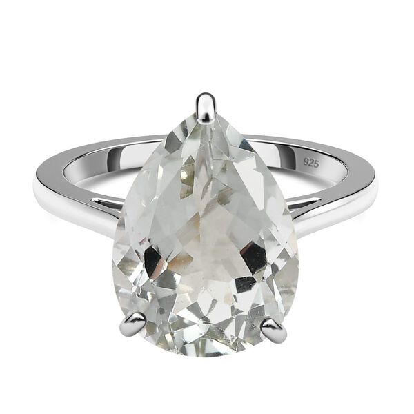 Prasiolith-Ring - 7,49 ct.