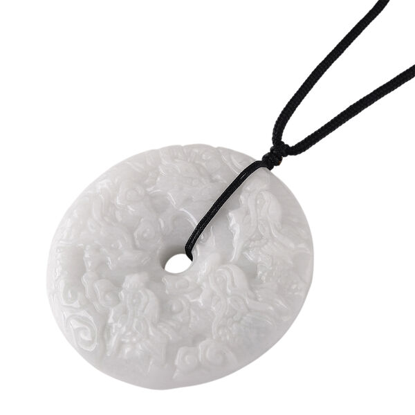 Flexible wei&szlig;e Jade Halskette - 320 ct. image number 3