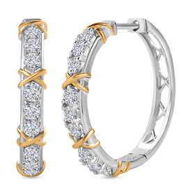 Moissanit Ohrringe - 1,85 ct.