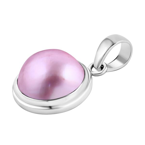 Royal Bali Kollektion- Rosa Mabe Perle Anhänger image number 4