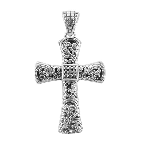 Royal Bali Kollektion - Kreuz Anh&auml;nger 925 Silber ca. 5,51g