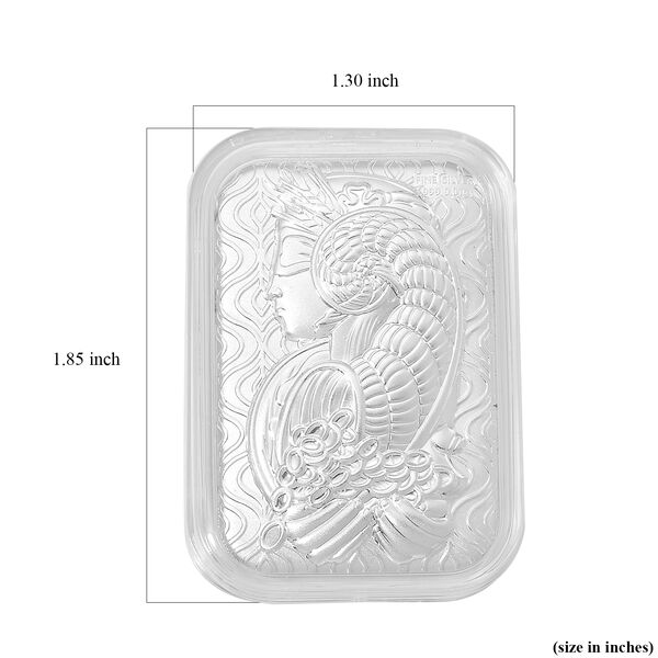 Lady Fortuna Barren in 999er Silber image number 5