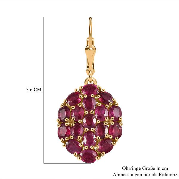 Afrikanische Rubin-Ohrringe - 8,40 ct. image number 6