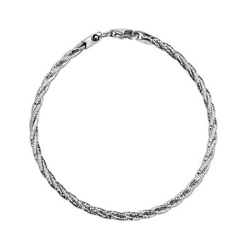 925 Silber rhodiniert Armband ca. 19 cm ca. 5,60g
