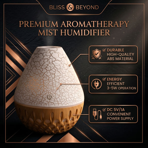 "Humidifier with 7 Essential Oil   Product Size: 100*100*117mm Color Box Size:105*135*155mm  Net weight:120g+245g=360g Water Capacity: 200ml Power: 3-5W, DC 5V/1A Colorful light Changing 3 hours Automatic Power Off" image number 14