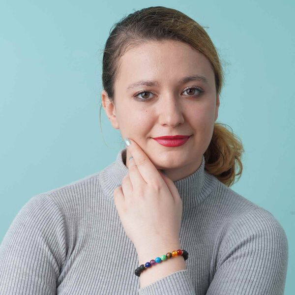 Chakra Edelstein Armband ca. 19 cm lange Edelstahl 80.00 ct image number 8