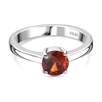 3er-Set- Rotes kubisches Zirkonia-Schmuckset - 3,40 ct.