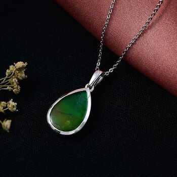 D'Joy Ammolit Anh&auml;nger mit 50cm Kette - 3,52 ct.