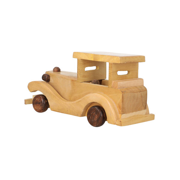 Handgefertigter Oldtimer, Braun image number 4