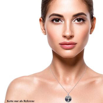 Blauer Sandstein Schmuckset Reiner Edelstahl und Legierung ca. 2.00 ct