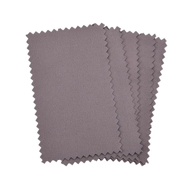 Schmuckbox aus PU-Leder in Schwarz mit Druckknopfverschluss, 16,5x11,5x5,5cm, inkl. 10 Silberputztücher image number 8