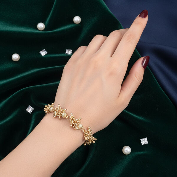 Gelb Armband ca. 19 cm + 5 cm Extender, ca. 14,50g image number 2