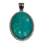 Brasilianischer Regenwald-Jaspis Anhänger ca. 72,00 ct.