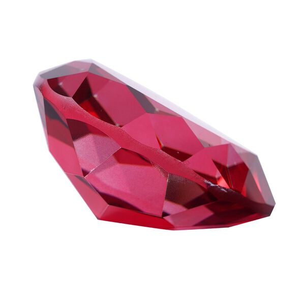 The 5th Season - Kristallherz im Geschenkbox, 8x8x4 cm, Rubinfarben image number 3