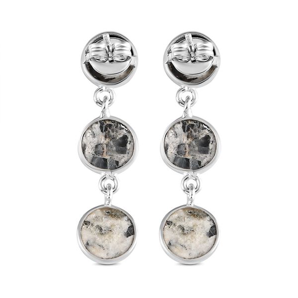 Wei&szlig;e B&uuml;ffel Ohrringe - 7,20 ct. image number 5