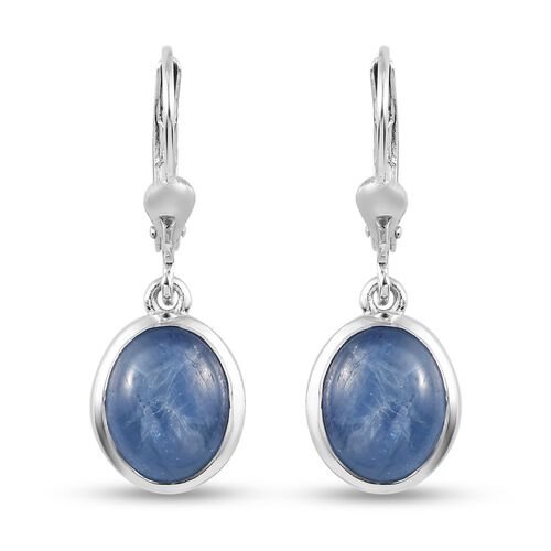 Kyanit Ohrhänger 925 Silber Platin-Überzug ca. 5,21 ct  image number 0