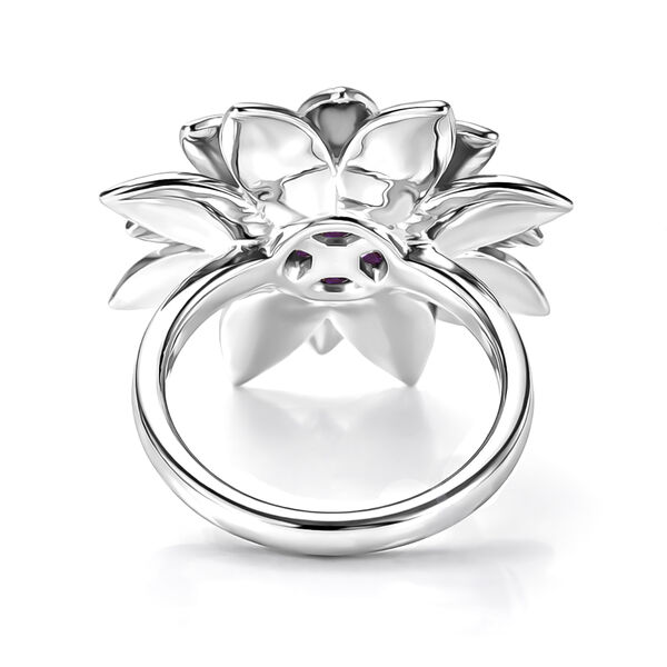 EverTrue afrikanischer Amethyst zweifarbiger Ring - 0,77 ct. image number 5