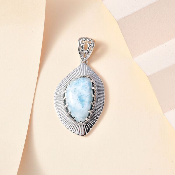 AA Larimar Anhänger - 11,20 ct. image number 2