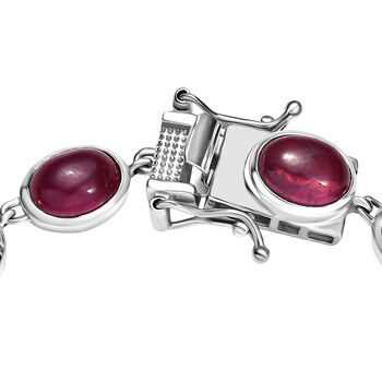 D'Joy AA afrikanisches Rubin 20cm Armband - 34,98 ct.