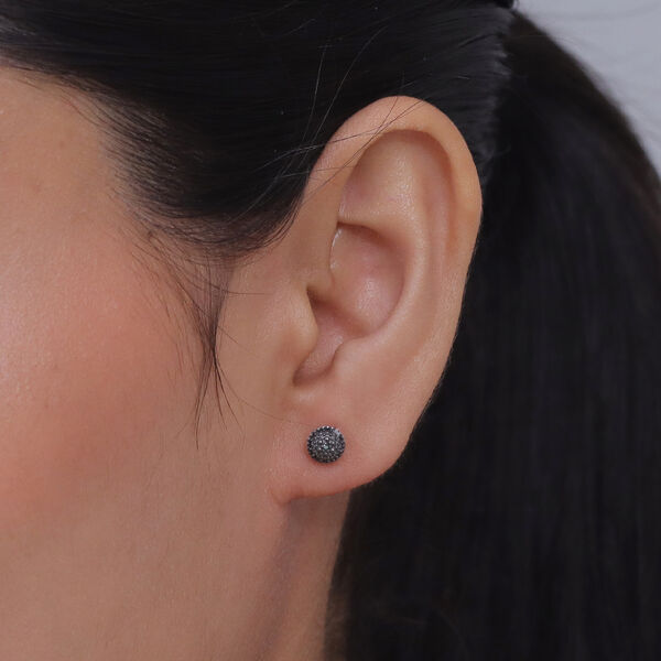 EVER TRUE Gr&uuml;ner Diamant Ohrringe Nickelfreies Messing (10-15 Werktage Lieferzeit) image number 2