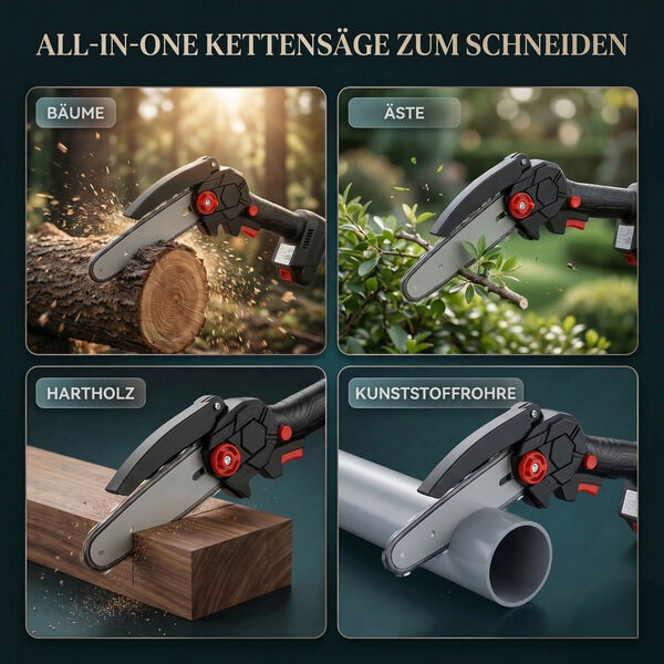 Electric saw 6 inches Rated voltage :21v Motor speed: 20,000 RPM Motor power :180W Battery disassembly: Yes Switch method: Safety button Switch interface type :DC Input voltage :1A Power supply mode: Lithium battery Battery capacity :24VH 6000mah- Charge image number 3