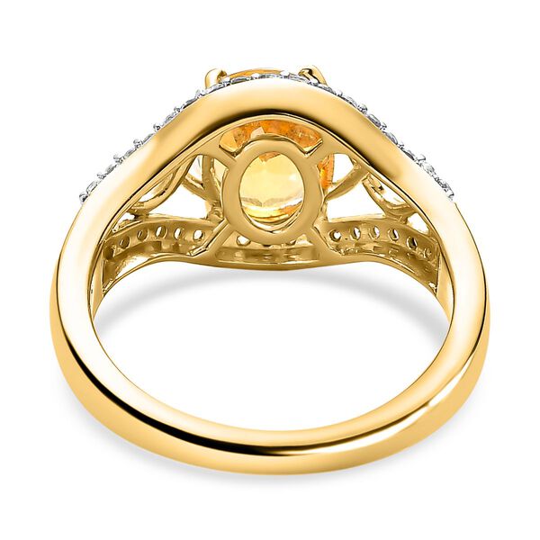 Premium brasilianischer Heliodor und Zirkon-Ring - 1,92 ct. image number 6