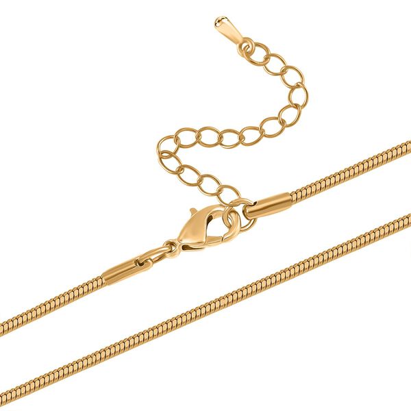 Roter Kristall Anh&auml;nger mit Kette ca. 71 cm + 5 cm Extender, goldfarben image number 5