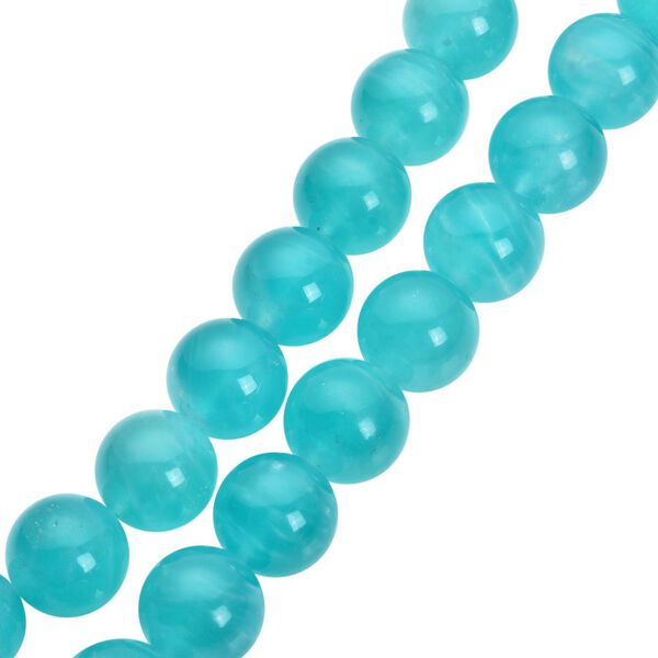 AAAA Amazonit Halskette, 50 cm - 475 ct. image number 4