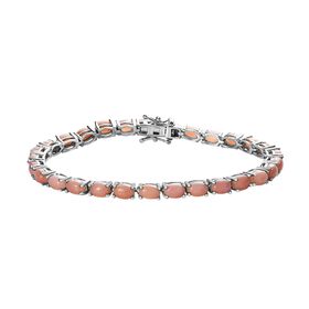 AA rosa Opal Armband, 19 cm - 10 ct.