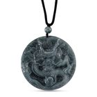 Natürlicher Olmek Jadeit Verlangter Drache Halskette Flexibles (71 cm) ca. 235.00 ct