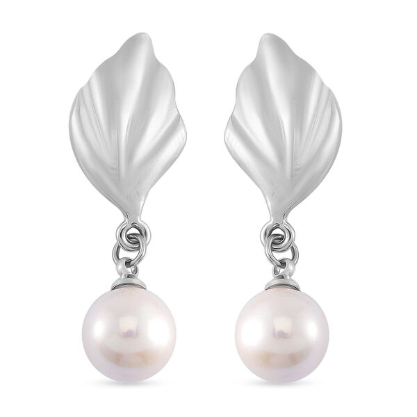 Wei&szlig;e Muschelkernperle Schmuckset 80.00 ct image number 4