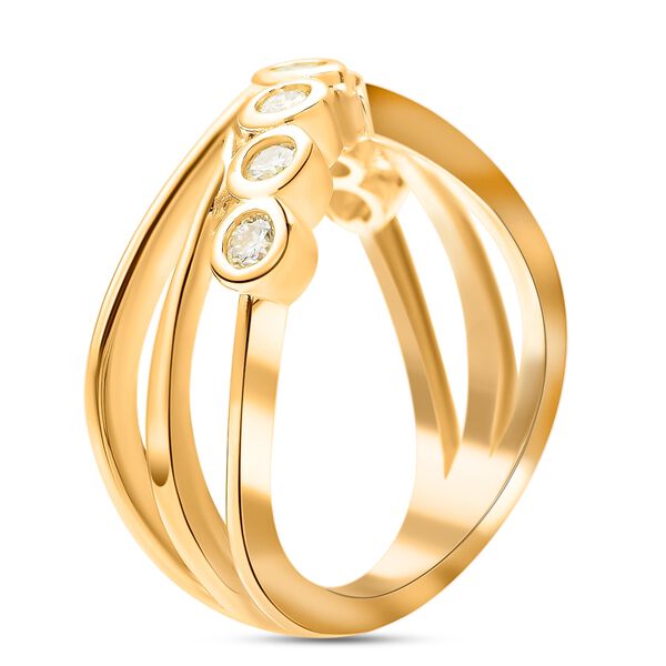 Moissanit Ring - 0,40 ct. image number 5