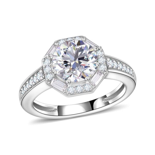 Moissanit Ring - 2,46 ct. image number 0