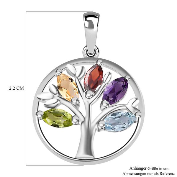 Multi-Edelstein-Anh&auml;nger - 0,79 ct. image number 6