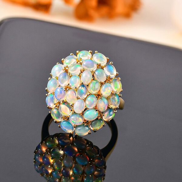 AA natürlicher, äthiopischer Welo Opal-Ring - 3,47 ct. image number 2