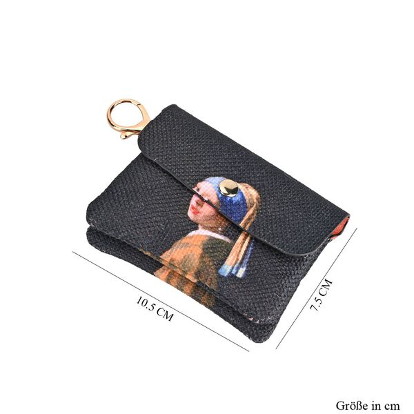 2er Set Shopper und Geldb&ouml;rse - M&auml;dchen mit dem Perlenohrring image number 7