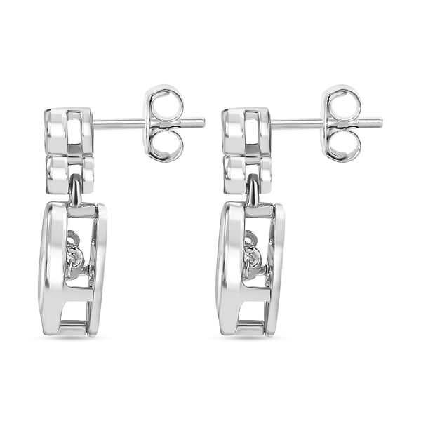 Moissanit Ohrringe - 0,38 ct. image number 5