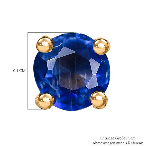 AA Nat&uuml;rliche Kaschmir Kyanit Ohrringe - 0,74 ct. image number 5