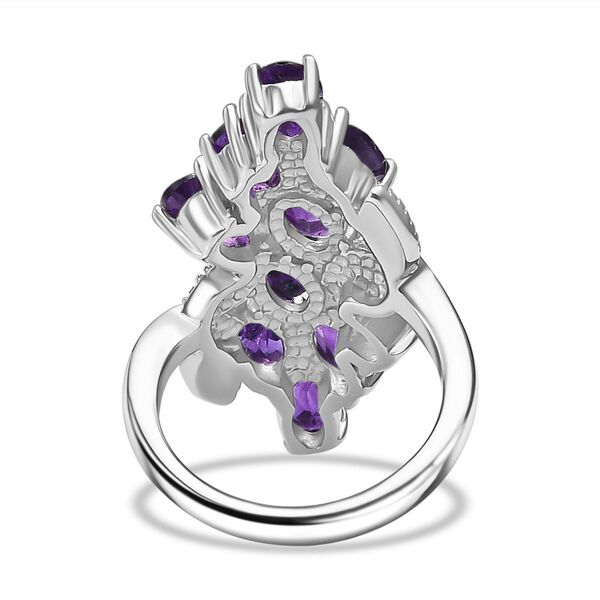 Afrikanischer Amethyst Ring - 4,51 ct. image number 5