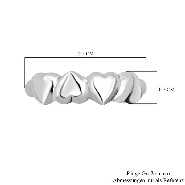 925 Silber Ring (Größe 19.00) ca. 2,00g image number 6