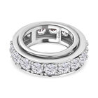 DIAMOON Zirkonia Eternity Anti-Stress Spinning Ring image number 5