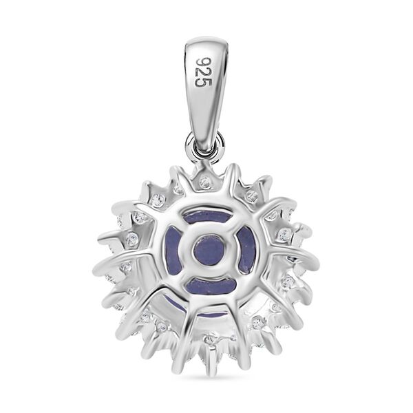 AA Tansanit und Moissanit Anh&auml;nger - 1,28 ct. image number 5