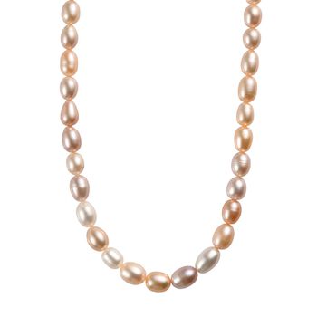 AA mehrfarbige S&uuml;&szlig;wasserperle 45cm Halskette