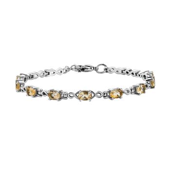 Citrin Armband ca. 19 cm  ca. 3.89 ct