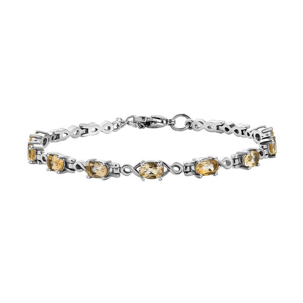 Citrin Armband ca. 19 cm  ca. 3.89 ct