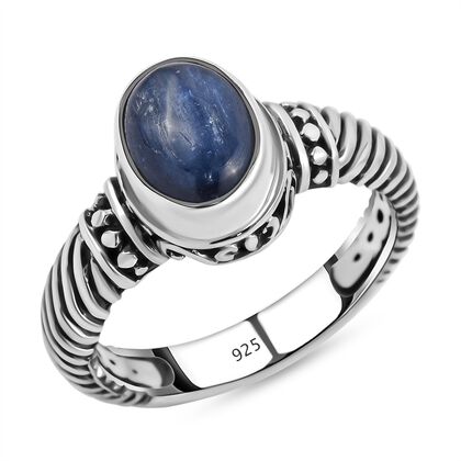 Royal Bali - Kyanit Ring, 925 Silber, (Gr&ouml;&szlig;e 16.00), ca. 2.32 ct